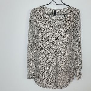 Women's Animal Print Dress Shirt